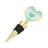 20PCS 3Styles Heart Bottle Stopper Wedding Favors Engagement Gifts Blue Theme Wine Stopper Party Supplies Kitchen Tool Table Decors