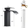 Torneiras de pia do banheiro por atacado e varejo Mount Mount Waterfall Vanity Vasel Sinks Misturador Tap água fria 221121