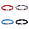 Beaded Natural Stone Bracelet Men And Women Cross Creative New Products Drop Delivery Jewelry Bracelets Dhd2Y