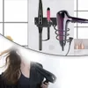 Étagères de salle de bain mural porte-sèche-cheveux organisateur support lisseur support étagère stockage ventilateur accessoires 221121
