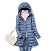 Jaquetas de inverno de parkas femininas