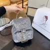 CC Bags Luxury Brand рюкзак в стиле масляная восковая кожа Классическая лоскутная сумка для рюкзака большая емкость мателассе