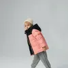 Herenjassen Kinderen Winter Designer North Pufferjack Mode Gezichtsjassen Jongens en meisjes Parka Buiten Warm Veren Outfit Uitloper Veelkleurige jassen