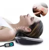 Dispositivos de salud Dispositivo de tracción cervical multifuncional Almohada de masaje para el cuello Masajeador Shiatsu Mini instrumento de fitness Píldora cervical eléctrica