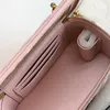 CC Cosmetic Bags & Cases Original Quality Vanity With Chain Cosmetic Bags AP3120 Lambskin Small Luxury Designer Mirror Bags WithBox C141