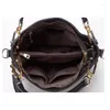 Вечерние сумки ocehnuu Женская сумка для плеча на плечах настоящие кожаные женские сумочки сумки 2022 кисточка Большая леди -дизайнер zipper torebka