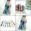 Party Favor Basketball Keychains PVC Straps Sports Key Chain Car Bag Pendants Gift Random Colors Drop Delivery Home Garden Festive P DHJF5