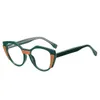 نظارة شمسية إطارات جديدة للأزياء نظارات عين القطة إطار النساء TR90 مضاد للضوء الأزرق البصري بنظارات شفافة للسيدات نظارات النظارات T2201114