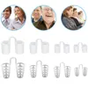 Snoring Cessation 148pcs Anti Snore Apnea Nose Clip Anti Breathe Aid Stop Device Sleeping Equipment 221121