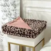 European American style blankets retro leopard blankets multicolor classic photo props blanket carpets