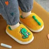 Slipper Winter Aldult Fur Slides платформы тапочки домашние обувь для девочек девочки дети анимел динозавр пушистый внутренний не скольжение 221121