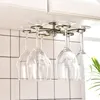 TABLETOP VIN RACKS HANGING METAL CUP STEMWARE CHACHAGNE PLATED GLASS BAKKBULT INVERTERAD HOLKER Kök Väggmontering 221121