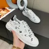 Zwarte veter designer Comfort Pretty Girl Women Casual Leather Shoes Men Dames Sneakers Extreem maat 35-45JS11 Asasdsadadasdasdadasasd