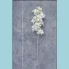 Dekoratif çiçek çelenk yapay ipek çiçek simation frangipani düğün yol dekorasyon çiçekler asılı damla teslimat ev g dhwny