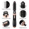 Curling Irons 4 In 1 Rotating Electric OneStep Hair Dryer Blower Volumizer Hairdryer Hood Air Brush Hair Styler 221119