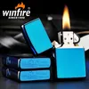 DIY Customizable Lighter Windproof Kerosene Lighter Ice Grinding Wheel Flint Cigarette Gasoline Outdoor Oil Petrol Lighter Promotion