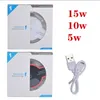 15W 10W 5W FAST Wireless Charger Tablet K9 Portable Fantasy Crystal LED ARCHERS FOR IPHON