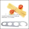 Altri utensili da cucina Strumento di misurazione Rer per pasta facile da pulire 4 Porzione di porzione Misuratore di spaghetti in acciaio inossidabile Forniture da cucina Noo Dhdsa