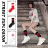 Skarpetki męskie Smokei Logo Sport Street Hiphop Pure Cotton Sock Skarpetka deskorolka Kobiety w pończochach