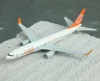Scale 1400 Brazil GOL Airlines Boeing B737 Aircraft Aviation Model Plane Alloy Diecast Miniature Educational Toys for Children 22