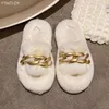 Slippers Fur Женские осенние зима