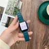الأشرطة الذكية راتنجات الألياف النمط الصلب لسلسلة الكمبيوتر الوصلة النطاق الطية مشبك حزام سوار سوار Fit Iwatch Series 8 7 6 SE 5 4 3 for Apple Watch 38 42 44 45mm wristband