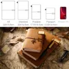 Notepads Moterm 100% Genuine Leather Notebook Handmade Vintage Cowhide Diary Journal Sketchbook Planner TN Travel Cover 221119