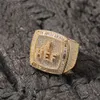 Eheringe UWIN Benutzerdefinierte Buchstaben Ring Voller Iced Out Zirkonia Personalisierter Name Party Männer und Frauen Mode Hiphop Schmuck 221121