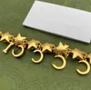 Brand Designer Bracelet With Crystal Gold Chain Bracelets Letter Cuff Bangle Men Womens Jewelry Unisex High Quality Charm Bracelets