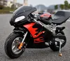 Véritable Superbike scooter Mini petite moto Autobike sport vraie Moto marque de vélo 2 temps essence fête course 50cc Moto chil7431383