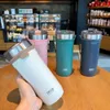 Water Bottles 550ml Insulated Mug Portable Travel Stainless Steel Car Covered Coffee Vacuum Flask Cold Drink Beer Cup 221119