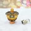 20 X 10 ml Vintage Coeur Forme Métal Bouteille De Parfum Élégamment Huiles Essentielles Bouteille Artisanat Bouteille En Verre avec Compte-gouttes En Verre