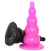Anal Toys NNSX Vaginal Masturbator Big Dildo Sex Toy Butt Plug With Suction Cup Tower Design Beds Smooth for Woman Man Anus Massage 221121