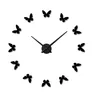 Настенные часы современный домашний декор бабочка часы Arcylic Wanging Watches зеркало гостиная украшение