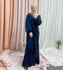 Etniska kläder Ramadan Eid Mubarak Kaftan Abayas för kvinnor Robe Femme Musulmane Abaya Dubai Turkiet Islam Pakistan Arabiska muslimska långa klänningar