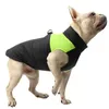 Vêtements pour chiens Manteau d'hiver pour animaux de compagnie Veste pour chiens Vêtements pour chiens Fermeture à glissière chaude pour grande petite salopette 4XL 5XL de haute qualité