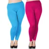 Damen-Leggings in Übergröße, modal, nahtlos, hohe Taille, volle Länge, dehnbar, knöchellang, einfarbig, lange Legging-Hosen 221121