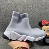 2022 Infant Kids Sock Shoes For Boys Girls Kid Pink Blue Black Sports Sneakers Designer Grey Toddlers Trainers Shoe Eur 24-35