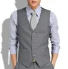 Costumes pour hommes Blazers Slim Fit Gilet Casual Homme Noir Gris Formel Businss Arrivée s Mâle Gilet Gilet Homme 221121