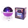 Party Decoration Party Decoration Rotating Night Light Projector LED SPIN STARRY SKY STAR LAMP LEVEEL LEVERY HOME GARDEN FESTIVE SUP DH9HE