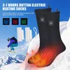 Sports Socks 2200mah Battery Winter Heated Warmer Thermosocks Thermal Heating Foot Electric Warm CyclingTrekking Ski