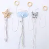 Toys de gato Dorakitten 1pc Tassel Wand Toy Star Cloud Bell Decor Teaser Kitten Interactive Pet Supplies Favors