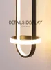 Wall Lamp Bedside Sconce Light Bedroom Luxury Nordic Modern Minimalist Led Living Room Balcony Aisle Small Chandelier Lighting