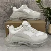 Date Top Casual Chaussures Triple S piste 3.0 Baskets Transparent Nitrogen Crystal Semelle Extérieure Chaussures De Course Hommes Femmes Baskets Noir Blanc Vert EUR 35-45