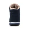 Bottes hommes bottes femmes chaussures d'hiver mode neige grande taille baskets cheville noir bleu chaussures 221119