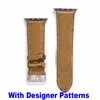 Top Fashion Designer Wristband Straps L Flower Watch Strap for Apple watch band Series 8 7 6 5 4 3 2 1 Leather Print Pattern Smart Bands 49mm 41mm 45mm 40mm 38mm Watchbands