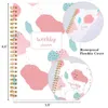 Notatniki codziennie cotygodniowe planner bezzałowany notatnik spiralny 52 tygodnie organizator dziennika harmonogram szkolnych biuro biuro stacjonarne 221119
