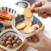 Plates Japanese-Style Household Ceramic FIavored Dish Seasoning Blow Set Sauce Vinegar Snack Dipping