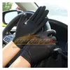 ST355 Super Thin Sun Protection Gloves M￤n Kvinnor Mod Pure Color Etiquette Dance Gloves Elastic Cycling Driving Glove