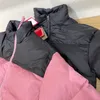 Herenjassen Kinderen Winter Designer North Pufferjack Mode Gezichtsjassen Jongens en meisjes Parka Buiten Warm Veren Outfit Uitloper Veelkleurige jassen